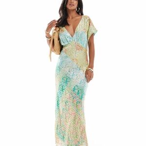 Never Fully Dresses Sequin Maxi Dress